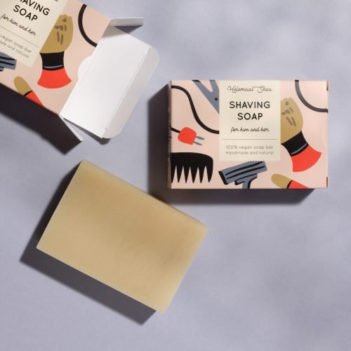 Starter Kit Sustainable Shaving – Safety Razor + Shaving Soap + Protective Cap – For Women
