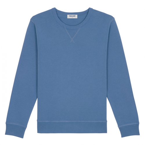 Unisex Kaya Sweater Dyed Blue – TIESJURT