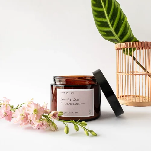Rosewood & Velvet | Soy Candle 400g