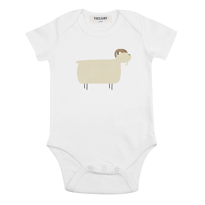 Baby Avery PA Goat Romper – TIESJURT