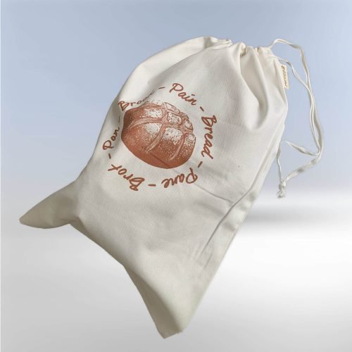 Bread Bag made of Organic Cotton, Zero Waste
