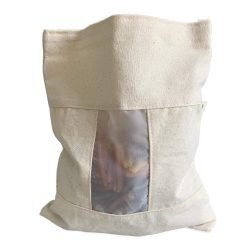 Organic Cotton Bulk Bag with Viewing Window, ...