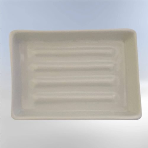 Soap Dish Clausa Handmade Ceramic White