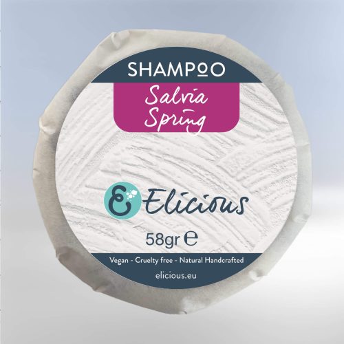 Shampoo bar Salvia Spring 58g – Sensitive scalp