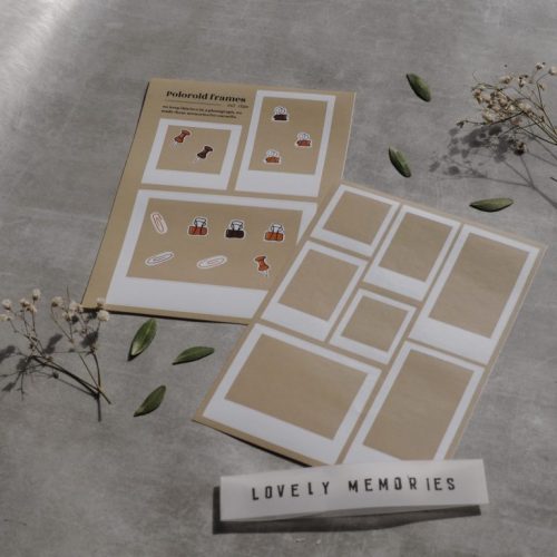 Lovely Memories Sticker Sheet – Paperleaves
