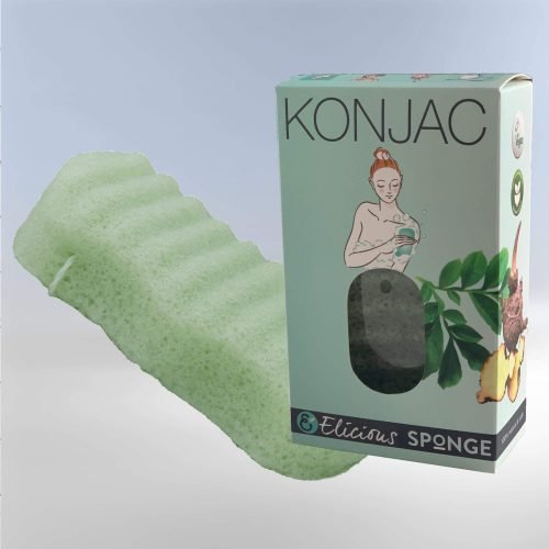 Konjac bath sponge with Aloe Vera – moisturizing