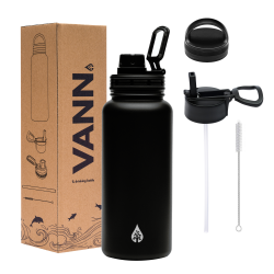 Water bottle thermos – Sustainable VANN drinking bottle 1 liter