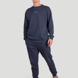 Unisex Hemp Athleisure Sweater – Deepsea Blue