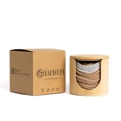 Bambooya Reusable bamboo make-up pads (16 pieces) + laundry bag