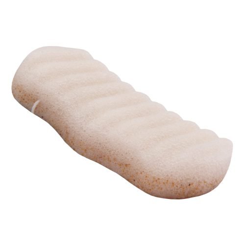 Elicious | Natural Konjac bath sponge Walnut – gentle exfoliation