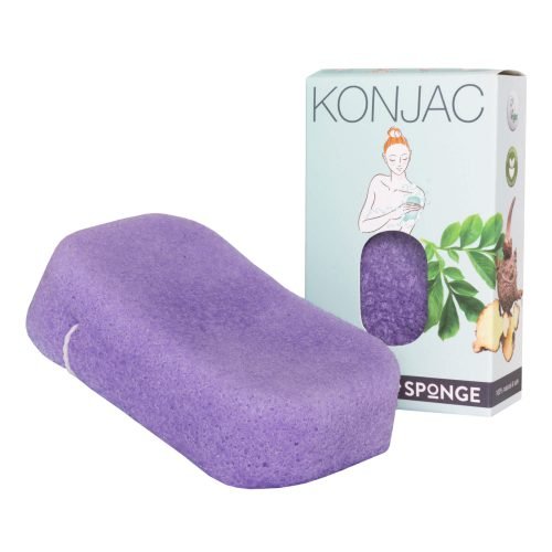 Konjac Thick Bath Sponge with Lavender – Calming