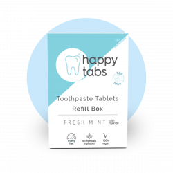 Refill Fresh Mint Toothpaste Tablet (with fluoride)