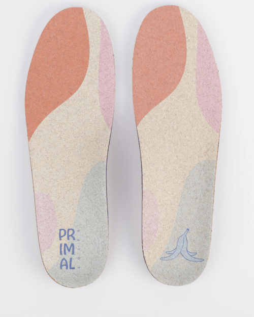 PRIMAL Soles® Sustainable shoe insoles | High-Arch Cortiças