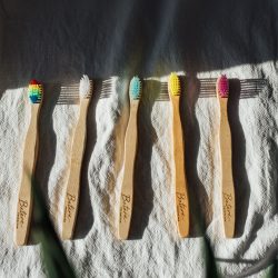Bamboe tandenborstel (voor kinderen)