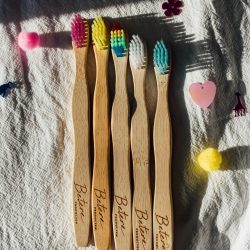 Bamboe tandenborstel (voor kinderen)