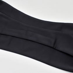 Bandeau bikini top – Ultra-Black