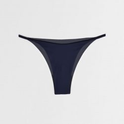 Skinny strap bikini bottom – Deep ocean