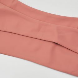 Bandeau bikini top – Coral pink