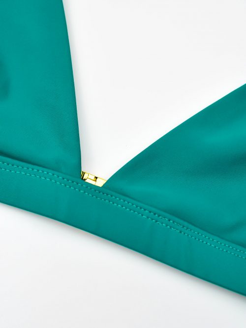 Triangle bikini top – Turquoise sea