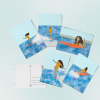 Post card set ‘Longboarding’