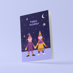 Elfs – Greeting Card