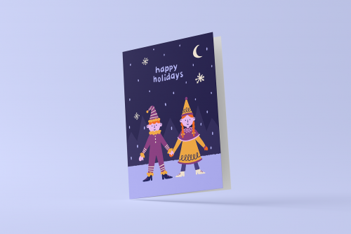 Elfs – Greeting Card