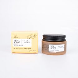 Natural Face Scrub – Citrus Blend – Travel Size