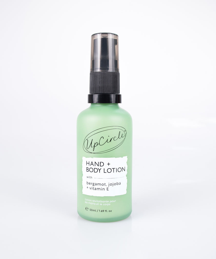 Hand + Body Lotion with Bergamot Water – Travel Size