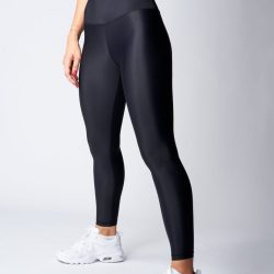 High-waisted leggings – Ultra-Black