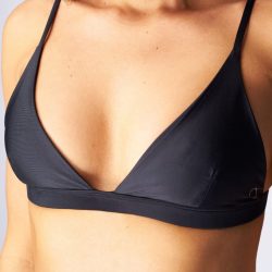 Triangle bikini top – Ultra-Black