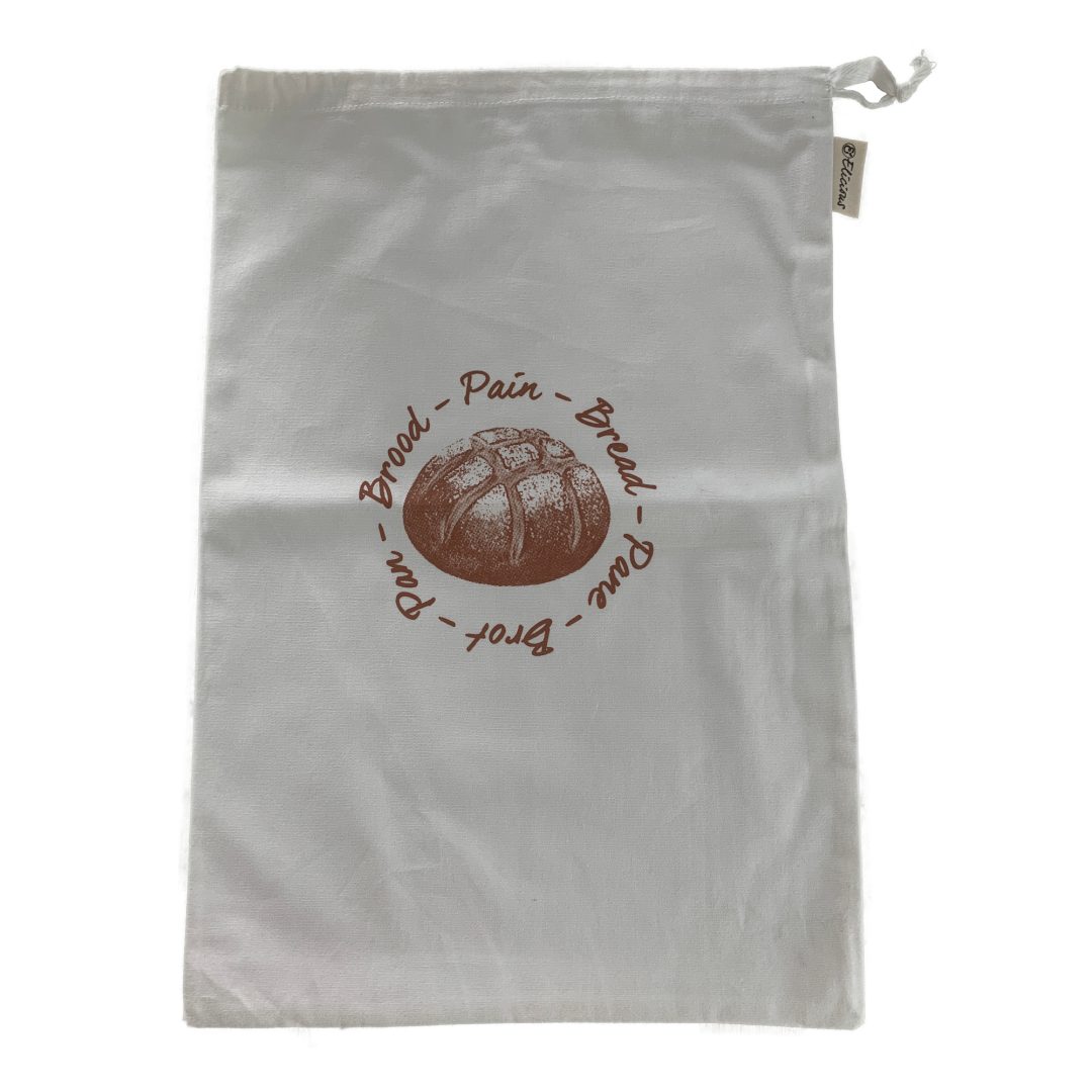 Elicious | Bread bag made of GOTS organic cotton, reusable – zero waste