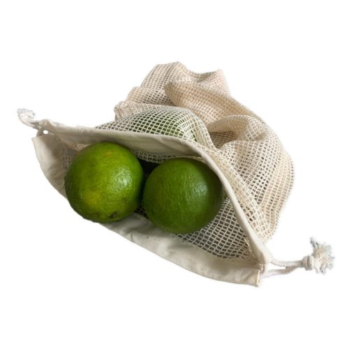 Elicious | Zero waste fruit net made of organic cotton – medium