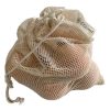 Elicious | Zero waste fruit net made of organic cotton – large
