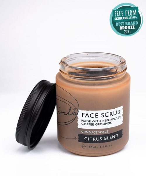 Natural Face Scrub – Citrus Blend for Dry Skin