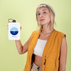 Blue Line | White Logic Water Bottle – SUPER DEAL!