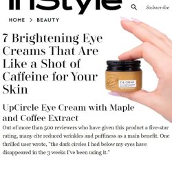 Eye Cream with Hyaluronic Acid & Coffee