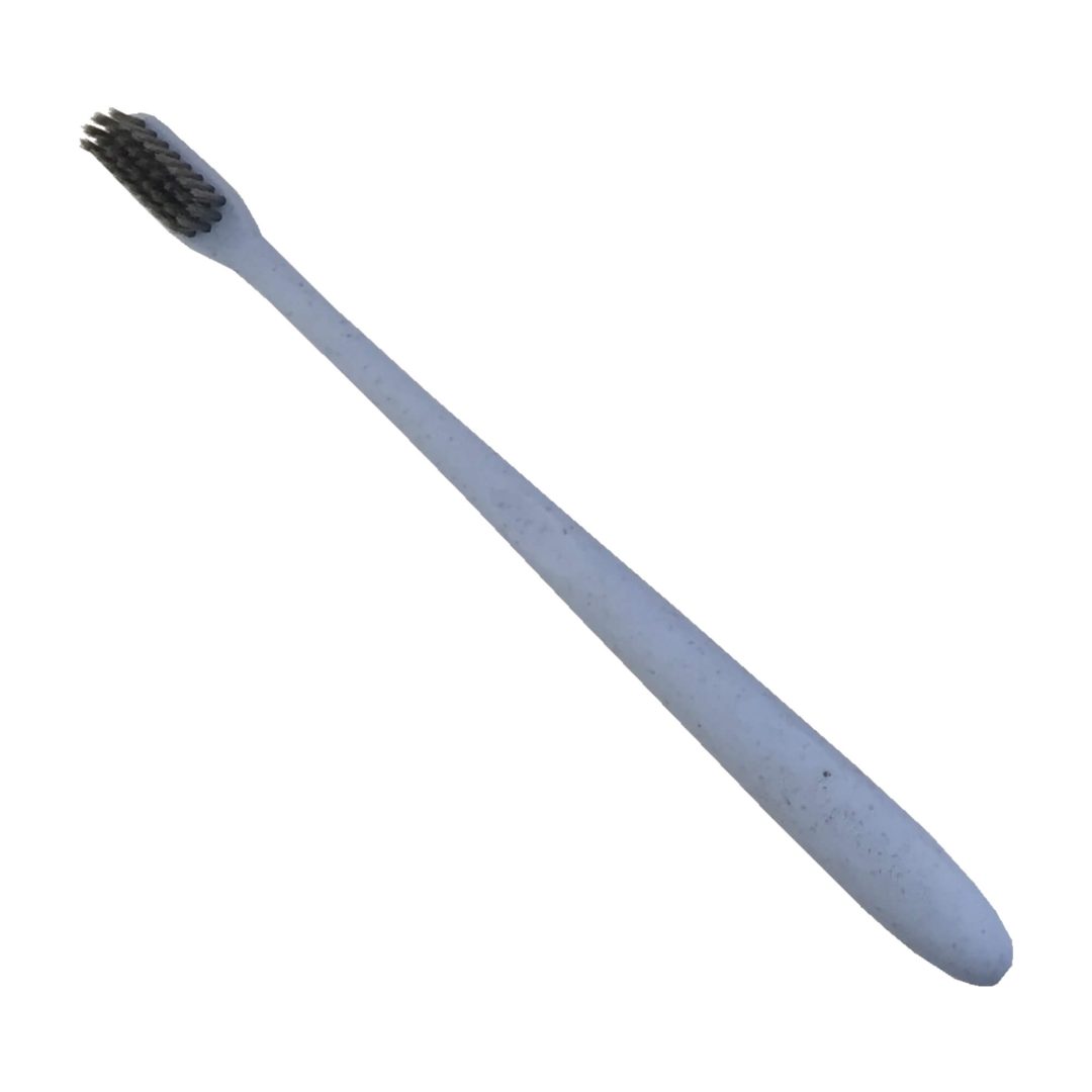 Elicious | Biodegradable wheat straw toothbrush – blue