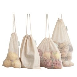 Reusable Produce Mesh Bags Set