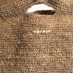 100% Hemp Crochet Handbag