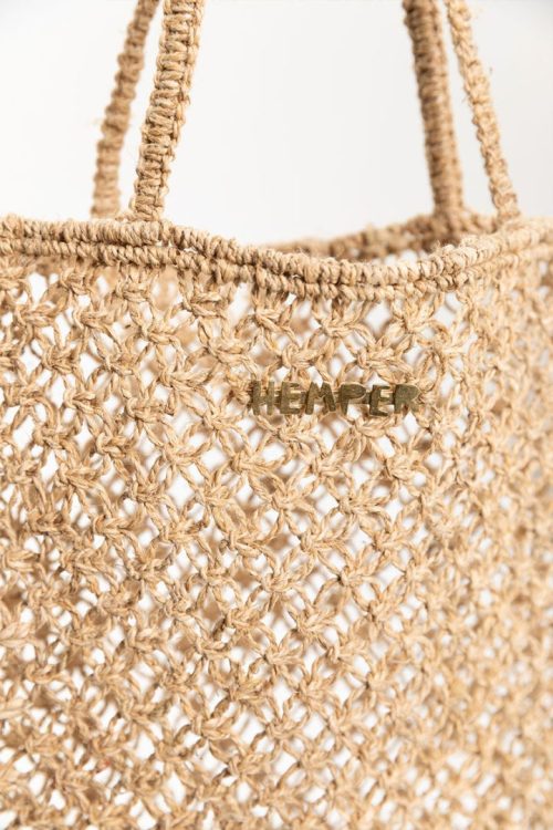 100% Natural Hemp Macramé Bag