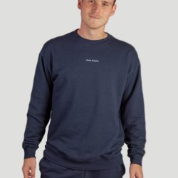 [AT67.Hemp] Sweater – Deepsea Blue