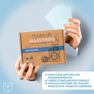 Natuurlijke Wasmiddeldoekjes – Spa Intense Wasstrips 50 Wasbeurten Incl. Wasverzachter