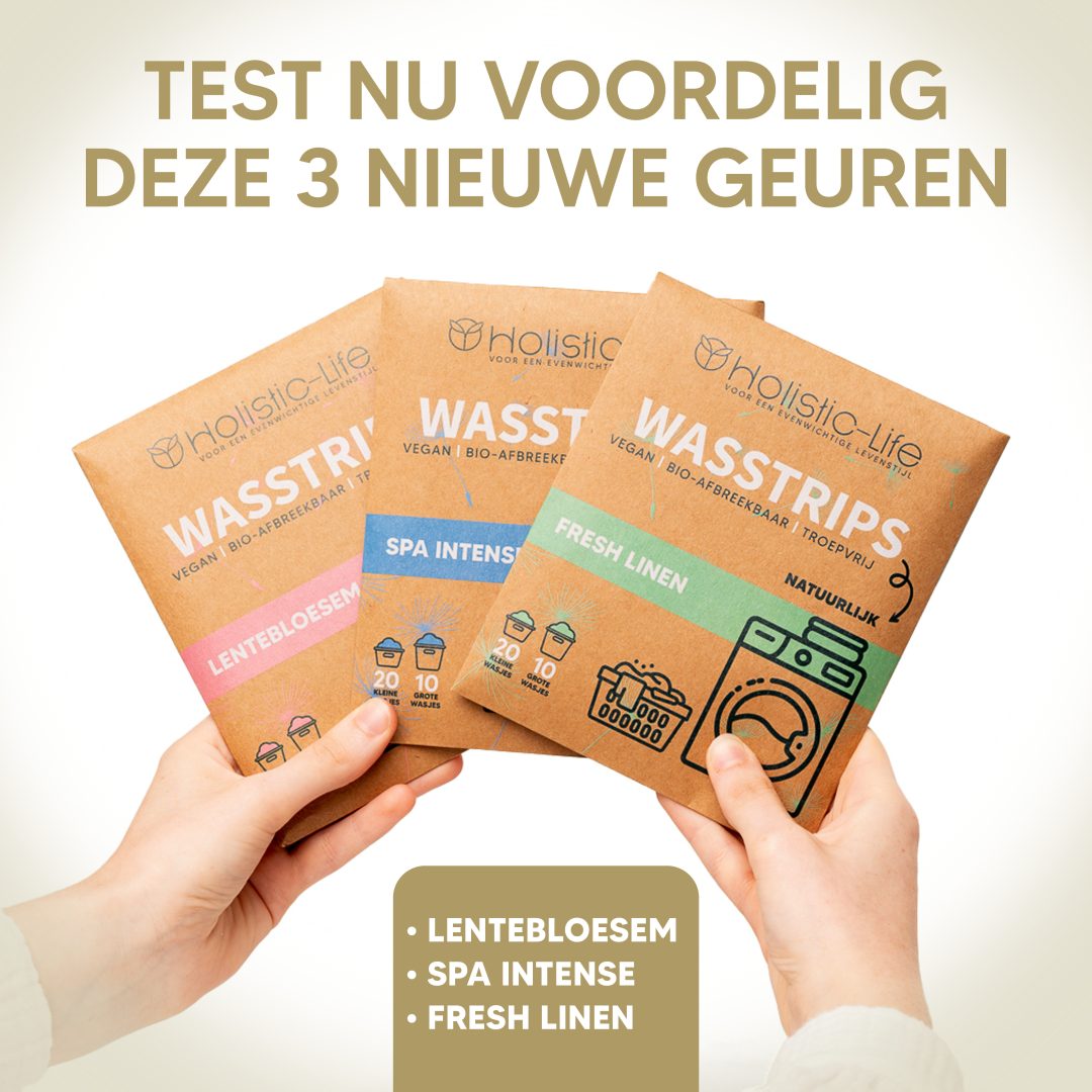 Wasmiddeldoekjes Proefpakket 3×20 Wasbeurten – Fresh Linen – Lentebloesem – Spa Intense Wasstrips – Incl. Wasverzachter