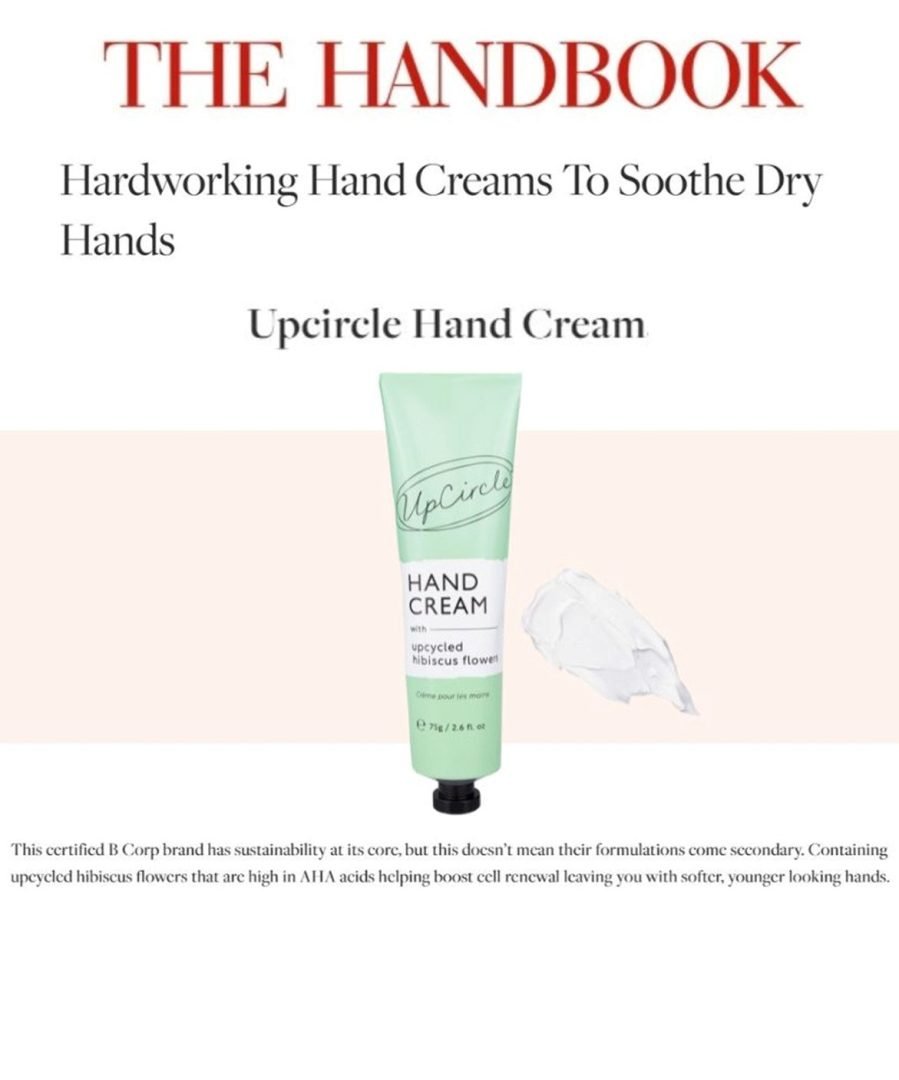 Hand Cream with Hibiscus Flowers
