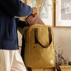 Gokyo Mustard Renovated Backpack